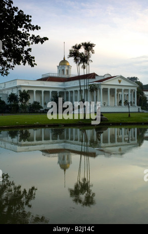 Giardino di indonesiano Palazzo Presidenziale di Bogor Giardino Botanico Foto Stock