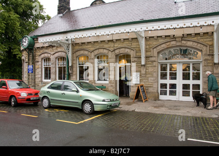 Il baratto libri bookshop Alnwick Northumberland Inghilterra. Foto Stock