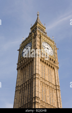 Big Ben Clock Tower Westminster London Inghilterra England Foto Stock