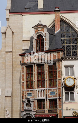 Chiesa Saint Nicolas a Bruxelles Belgio Foto Stock