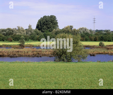 Geografia / viaggi, in Germania, in Renania settentrionale-Vestfalia, paesaggi, Lippe Valley, riserva naturale, Werne-Stockum, Unna, Additional-Rights-Clearance-Info-Not-Available Foto Stock