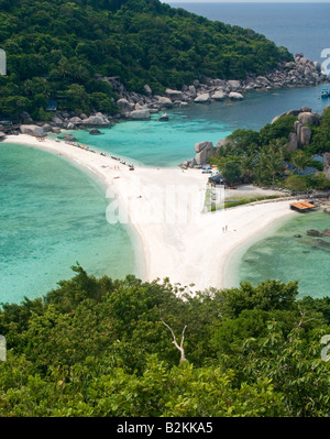 Nang Yuan e Koh Tao Island in Thailandia Foto Stock