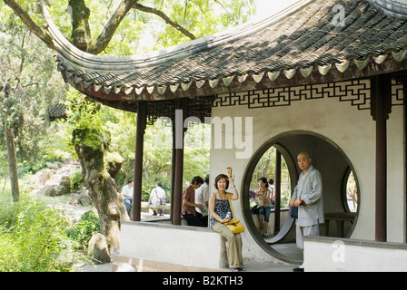 Cina, Suzhou, umile Administrator's Garden, Zhouzheng Yuan Foto Stock