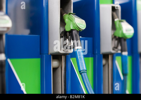 Le pompe di benzina in Germania Giugno 2008 Foto Stock