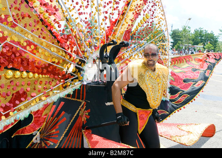 A Toronto il 2 agosto Caribana festival parade 2008 Canada Foto Stock