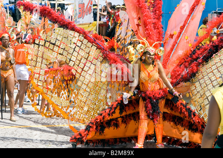 A Toronto il 2 agosto Caribana festival parade 2008 Canada Foto Stock