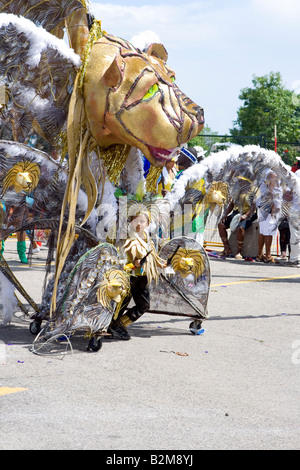 A Toronto il 2 agosto Caribana festival parade 2008 Canada Foto Stock