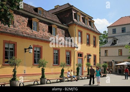 Palazzo Wittum ex residenza della duchessa Anna Amalia a Weimar, Germania; Wittumspalais ehem. Wohnsitz der Herzogin Amalia Foto Stock