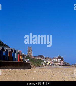 Cromer mare con la maggior parte di architettura vittoriana Foto Stock