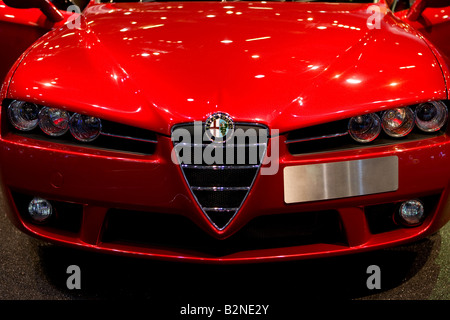 Parte anteriore di una Alfa Romeo Brera S auto Foto Stock