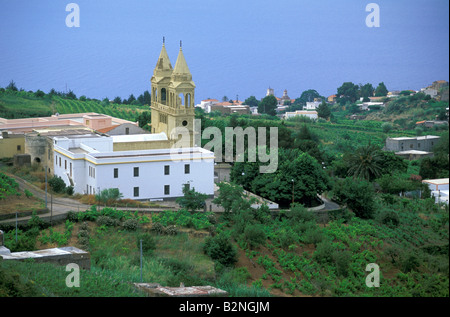 Madonna del Terzito santuario, salina Eolie, Italia Foto Stock