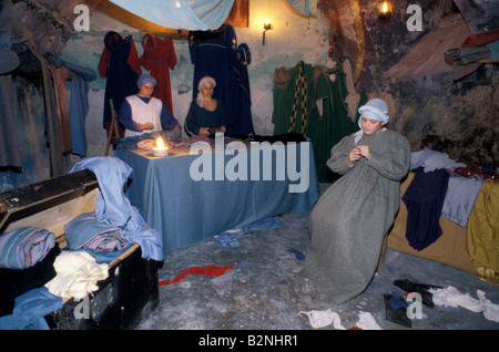 La vita medievale festa, Trevi, Italia Foto Stock