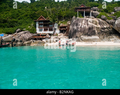 Mango Bay resort di Ko Tao Island in Thailandia Foto Stock