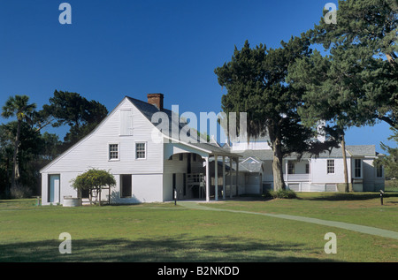 Kingsley Plantation a Fort George isola vicino a Jacksonville in Florida USA Foto Stock