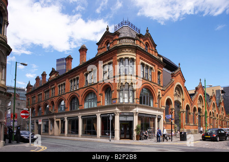 Edificio di mercato a Manchester REGNO UNITO Foto Stock