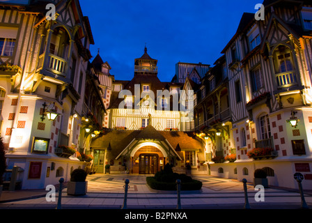 Europa francia Deauville Normandia Côte Fleurie Foto Stock