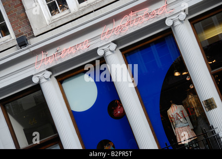 Vivienne Westwood designer boutique di moda in Conduit Street London Inghilterra England Foto Stock