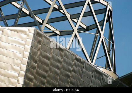 Dettaglio del Lowry Theatre , Manchester. Foto Stock