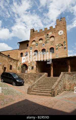 Il Palazzo Pretorio o Palazzo Vicariale Foto Stock