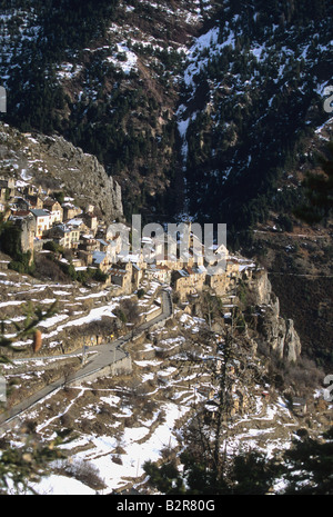 Roubion Alpes-Maritimes 06 parco nazionale del Mercantour Francia Paca Europa Foto Stock