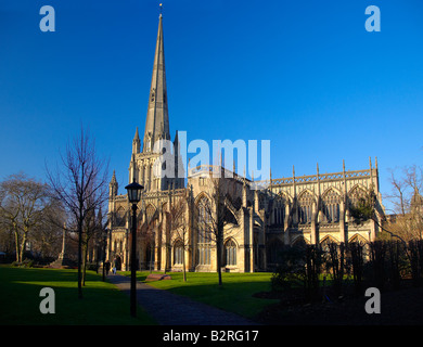 Chiesa di S. Mary Redcliffe, Bristol, Inghilterra, Regno Unito Foto Stock