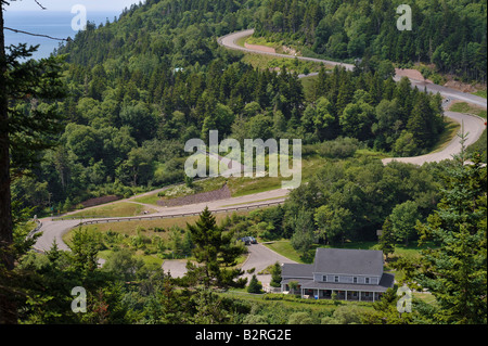 Fundy Trail Interpretive Center a New Brunswick Foto Stock