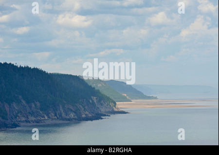 Melvin spiaggia sul Fundy Trail sulla Baia di Fundy New Brunswick Foto Stock