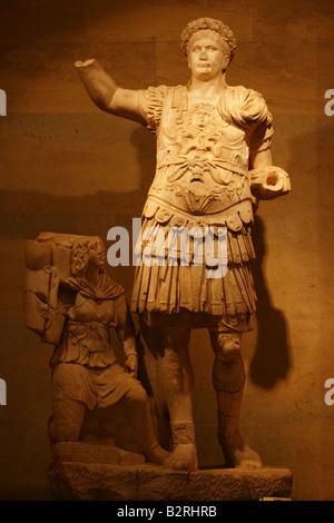 Marcus Ulpius Nerva Traianus, comunemente noto come Traiano (18 settembre, 53 - Agosto 9, 117), è stato un imperatore romano Foto Stock