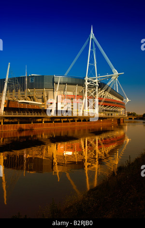 Millennium Stadium di Cardiff Galles del Sud, Regno Unito Foto Stock