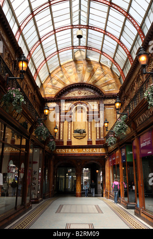Central Arcade, Newcastle upon Tyne, Tyne and Wear, Regno Unito Foto Stock