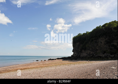 Melvin spiaggia sul Fundy Trail sulla Baia di Fundy New Brunswick Foto Stock