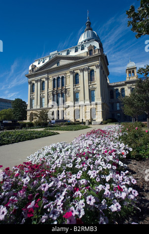 Capitale dello stato di Illinois in Springfield Foto Stock