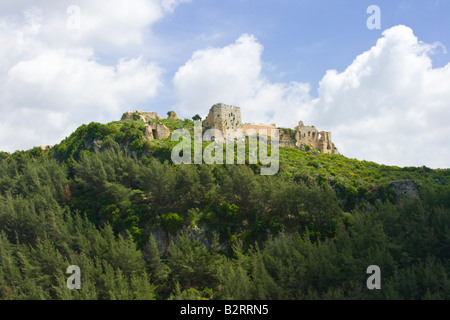 Qalaat Saladino Castello dei Crociati in Siria Foto Stock