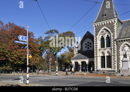 Museo di Canterbury Christchurch Nuova Zelanda Foto Stock