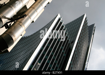 Lloyds building, 51 Lime Street Tower Willis Group Holdings città di Londra Inghilterra Regno unito Gb Foto Stock