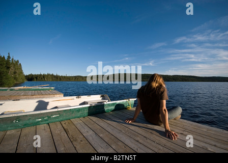 Prese a Parc National des Grands Jardins Foto Stock