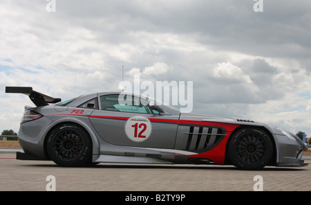 SLR Mercedes McLaren SLR 722 GT racer Foto Stock