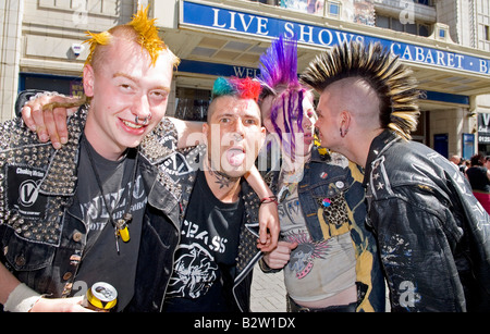 Festival punk Foto Stock