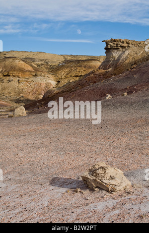 Badlands nella Bighorn Bacino del Wyoming Foto Stock