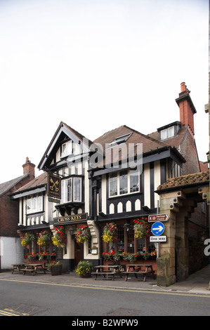 Cross Keys pub in Knutsford Regno Unito Foto Stock