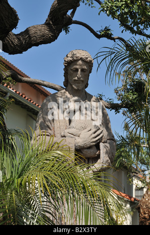 Statua di Cristo in Beverly Hills, in California Foto Stock