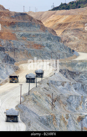 Kennecott miniera di rame di 8- Salt Lake City Utah Foto Stock