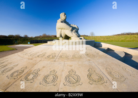 La Battaglia di Bretagna memorial a Capel Le Ferne nel Kent Foto Stock