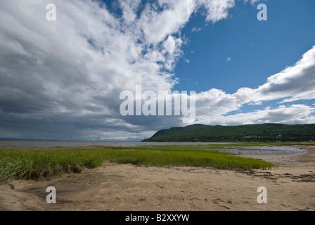 Prese a Baie St-Paul, Charlevoix Foto Stock