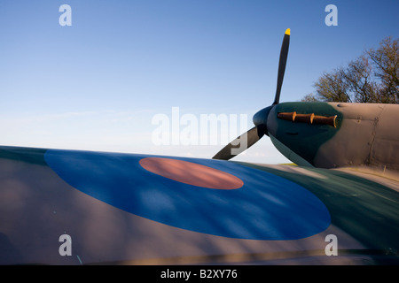 La Battaglia di Bretagna memorial a Capel Le Ferne nel Kent Foto Stock