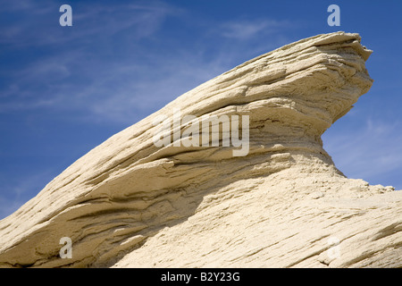 Le formazioni rocciose in Toadstool parco geologico Foto Stock