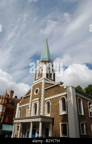 Il Grosvenor Chapel in South Audley Street Mayfair London Inghilterra England Foto Stock