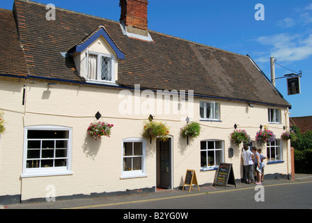 Xiii secolo King's Head Inn, Front Street, Orford, Suffolk, Inghilterra, Regno Unito Foto Stock