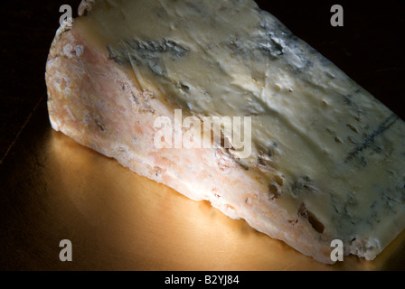Pezzo di formaggio Gorgonzola Foto Stock
