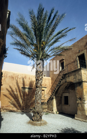 Arkadia monastero, Creta, Grecia Foto Stock